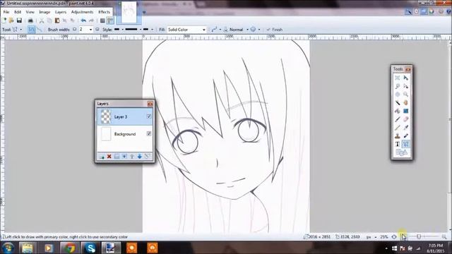 Anime speedart on paint.net смотреть онлайн