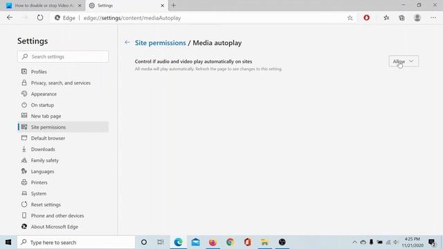 How to stop Videos from Auto playing in Microsoft Edge browser смотреть онлайн
