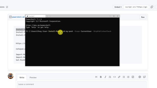 配置一个漂亮的Windows PowerShell (1) смотреть онлайн