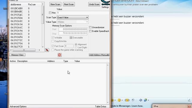 CheatEngine vs. Windows Live Messenger смотреть онлайн