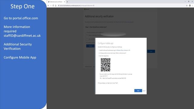 Android Device MFA Setup Guide - Cardiff Met смотреть онлайн
