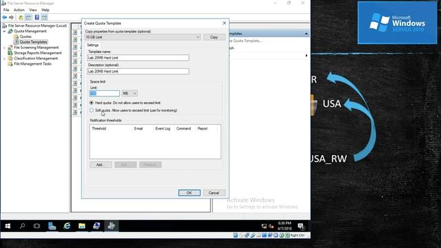 Lab 11 - File Server Resource Manager смотреть онлайн