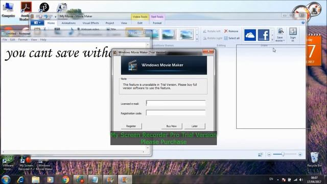 How to save videos on Windows movie maker without email and registration code смотреть онлайн
