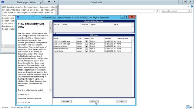 Demo Video: Infoblox Data Import Wizard смотреть онлайн
