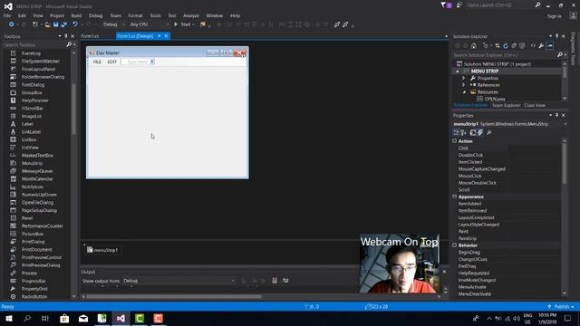 MENU STRIP C# - SUB MENU C# - TẠO SUB MENU, MENU ĐỔ XUỐNG TRONG C# смотреть онлайн