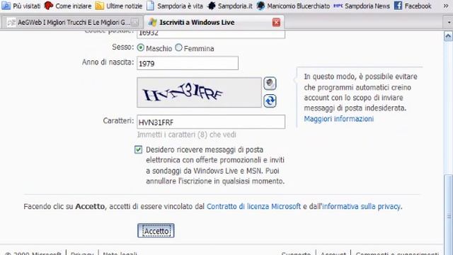 Come registrare un nuovo Windows Live ID смотреть онлайн