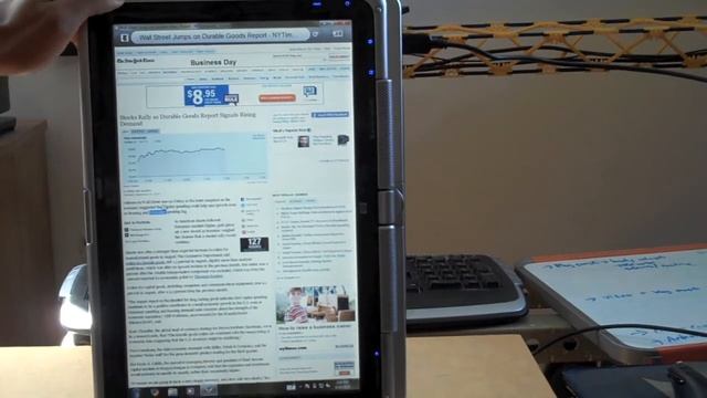 Tablet Browsing Experience using Mozilla Fennec смотреть онлайн