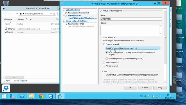 Windows Server 2012 R2 - Part 1 - Install Hyper-V Role смотреть онлайн