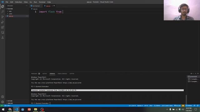 Flask Tutorial 1. Getting Started смотреть онлайн