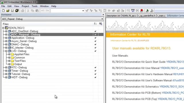 RDKRL78 ADC Repeat Tutorial смотреть онлайн