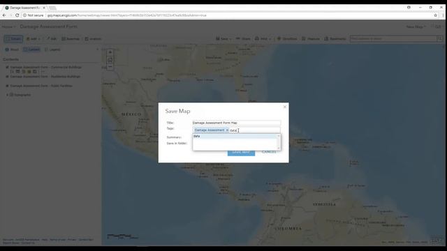 Create & Collect Damage Assessment easy using ArcGIS Online смотреть онлайн
