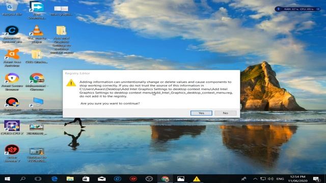 Restore or Fix Missing Intel Graphics Settings Option from the Right Click Context Menu ( Urdu) смотреть онлайн