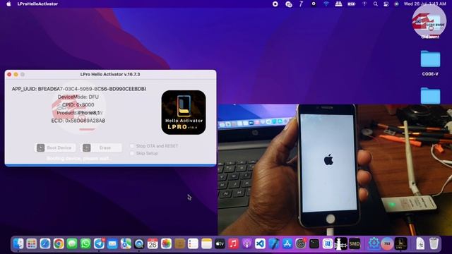 LPro Hello Activator, Activation Lock, Bypass Hello Screen With Signal - Iphone Lock To Owner