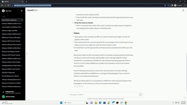 selenium ide clear cache chrome смотреть онлайн