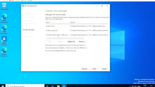 Packaging MSIX Application Demonstration смотреть онлайн
