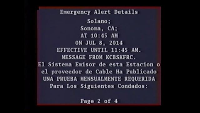 Nickelodeon Emergency Alert System, July 8, 2014 смотреть онлайн