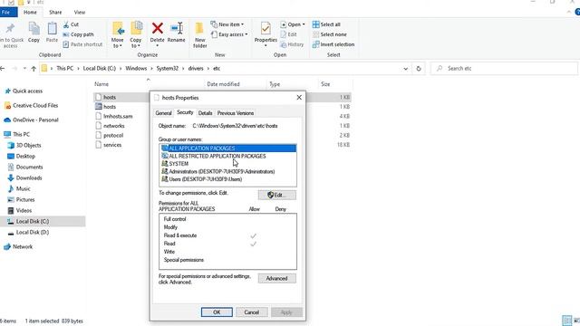 how to edit windows hosts file hindi 2022 смотреть онлайн
