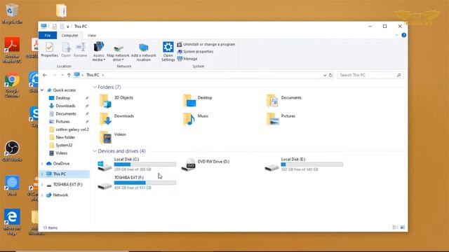 How To Change default Save location in Windows 10 Version 1903 смотреть онлайн