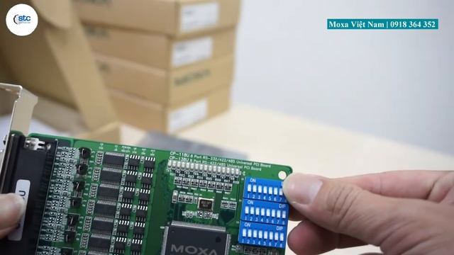 Giới thiệu Card PCI CP118U - 8 ports RS232/485/422 | Moxa Việt Nam смотреть онлайн