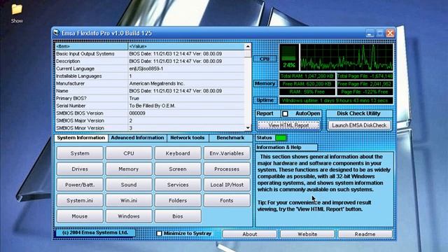 System Info Tools смотреть онлайн