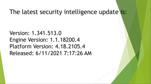 Security intelligence updates for Microsoft Defender Antivirus - KB2267602 смотреть онлайн