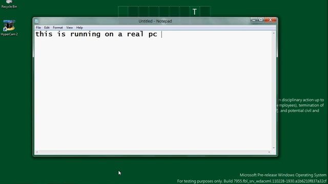 LEAK! Windows 8 6.2 Build_7955_REAL Beta Release смотреть онлайн