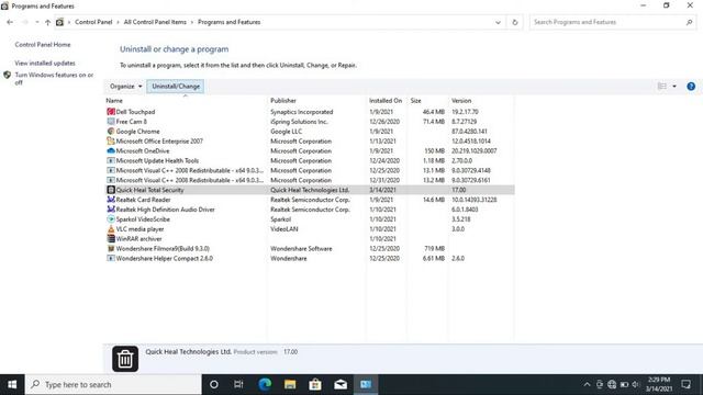 Installation Cannot Proceed Further In Quick Heal | Trial Version Reinstall Kaise Kare смотреть онлайн