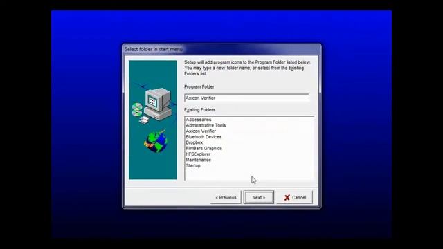 Installation of the Axicon PC software on to a Windows 7 operation system смотреть онлайн