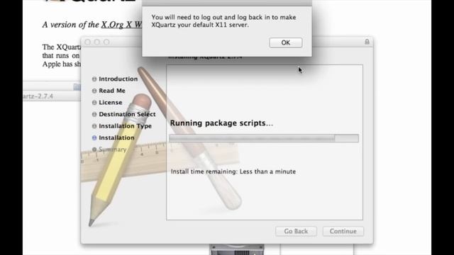 How to install XQuartz (X11) on the MAC смотреть онлайн