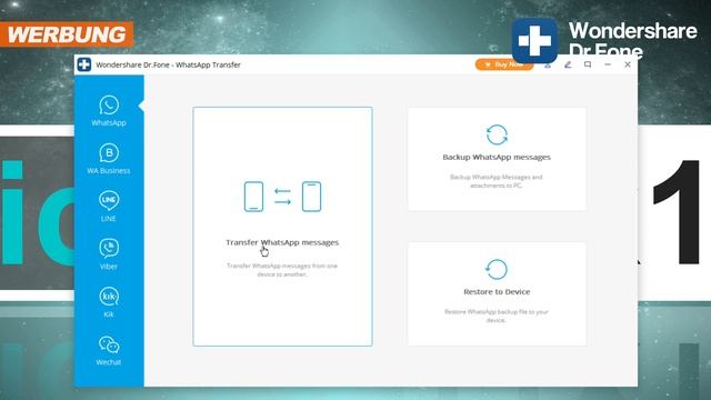WhatsApp Chats auf NEUES Handy übertragen! -- Dr.Fone - WhatsApp Transfer смотреть онлайн