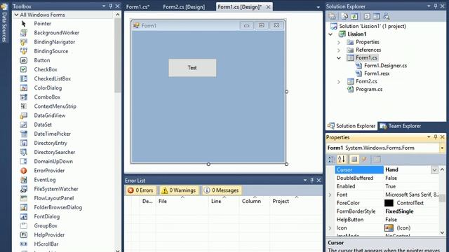c# tutorial for beginners lesson 1 win forms New 2018 смотреть онлайн