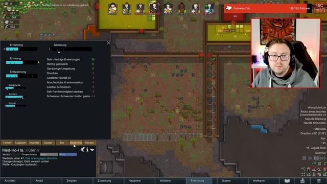 Zwei Raider übersehen, mit Folgen für Jennifer | Rimworld - Core #8.06 смотреть онлайн