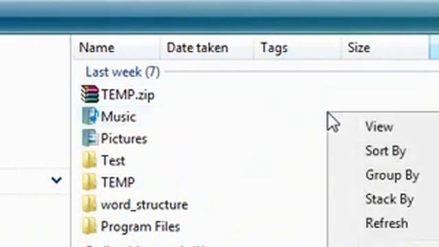 How to arrange files and folders by size смотреть онлайн