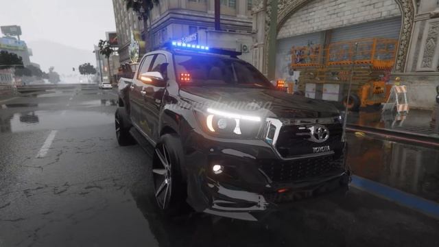 Toyota Revo 4K Cinematics 😮💨|GTA5 | @Sameed Gaming | Police Light | HDR Smooth смотреть онлайн