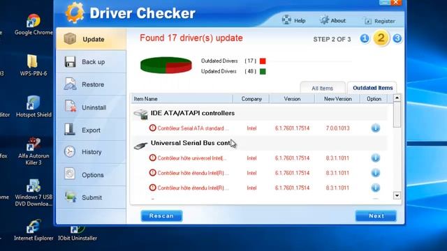 تحميل برنامج driver checker لتثبيت التعريفات الناقصة على جهاز الكمبيوتر смотреть онлайн