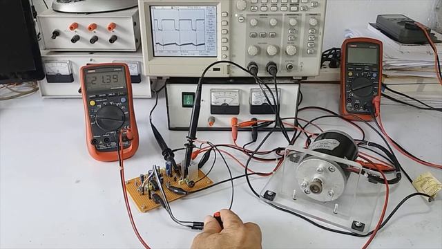Analog DC Motor Speed Control By TL494 V.2 (Close Loop Control) смотреть онлайн
