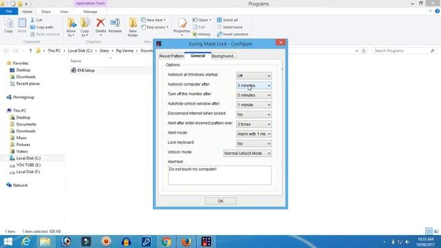 How to lock your computer with pattern|works in all windows pc loaptops| ideal pattern lock смотреть онлайн