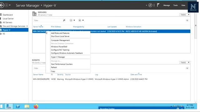 HOW TO INSTALL & CONFIGURE HYPER-V ON WINDOWS SERVER & CREATE VIRTUAL MACHINE? | TUTORIAL GUIDE | смотреть онлайн