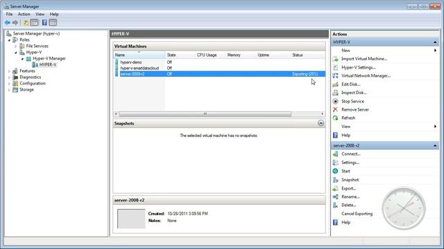 Backup Microsoft Hyper-V VM смотреть онлайн