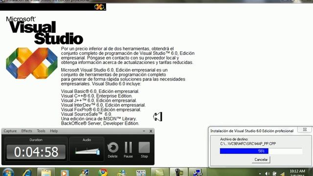 [Video Tutorial] Instalar visual basic 6 (NO PORTABLE) смотреть онлайн