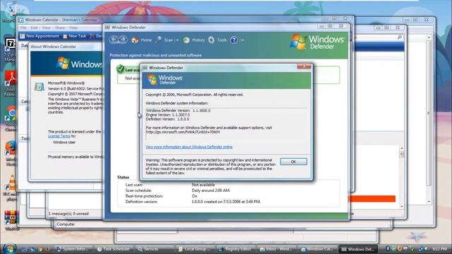 Windows Vista Business N with Service Pack 2 in VMWare Workstation Pro! смотреть онлайн
