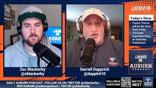 Payton Thorne will be the biggest story of A-Day | Auburn Tigers Podcast смотреть онлайн