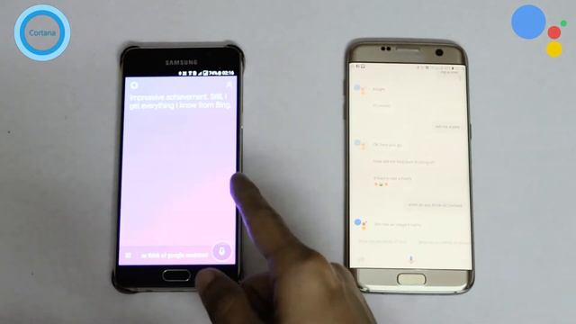 Google Assistant Vs Cortana смотреть онлайн