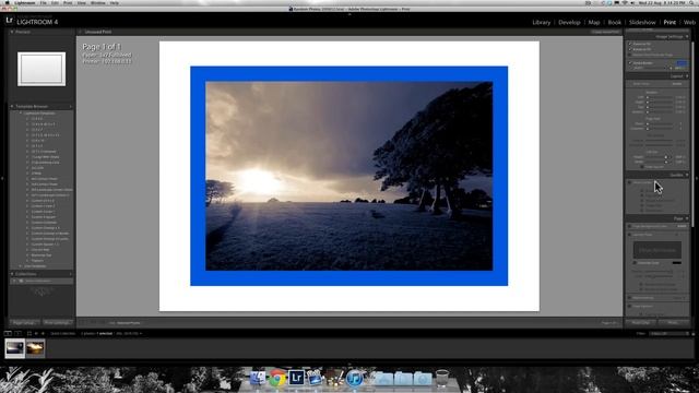 Adobe Lightroom 3 & 4 Print Module Tutorial - Create Dual Stroke - EDMacDesigns смотреть онлайн