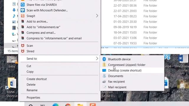 How to Make or Create Compressed ZIP Files in Windows 10 смотреть онлайн