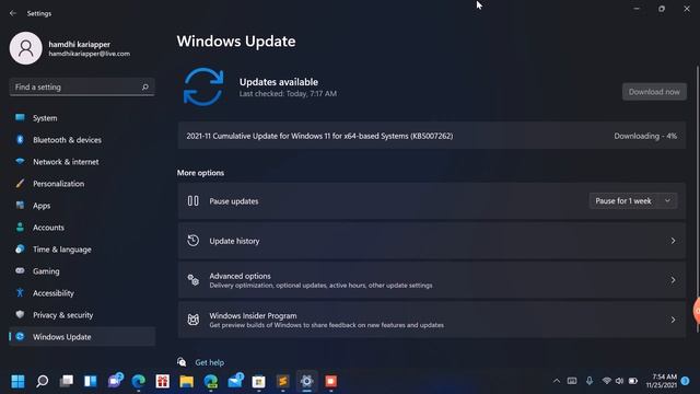 2021-11 Cumulative Update for Windows 11 for x64-based Systems (KB5007262) смотреть онлайн
