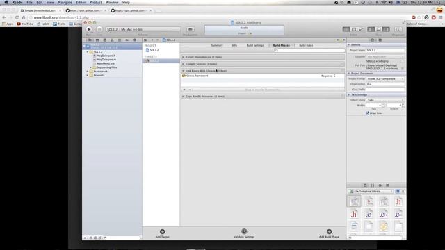[UPDATED] Xcode 4 - How to Install SDL 1.2.x on Mac OS X 10.7/10.8 Lion смотреть онлайн