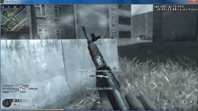 Gamplay Call of duty 4 Multy ITA + Download смотреть онлайн