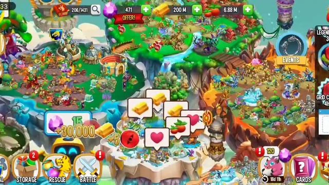 How to get XP fast in dragon city | collecting almost 2M XP in dragon city смотреть онлайн