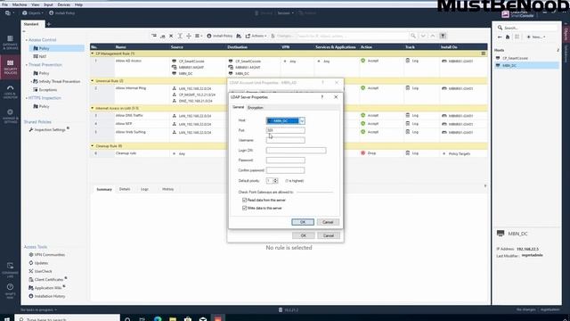 LAB:20 How to Integrate Active Directory with Check Point R81 | LDAP Integration смотреть онлайн